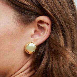[NWT] Madewell Button Statement Earring